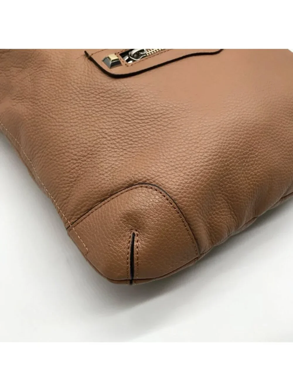 Rebecca Minkoff Tan Pebbled Leather Slim Regan Hobo Bag
